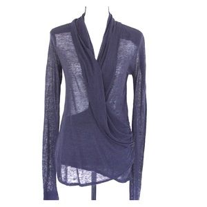 NWT INHABIT WRAP SWEATER